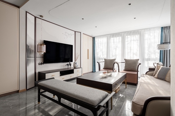 大者260㎡别墅新中式风格装建实景